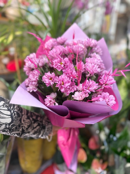 Pembe Papatya Buketi